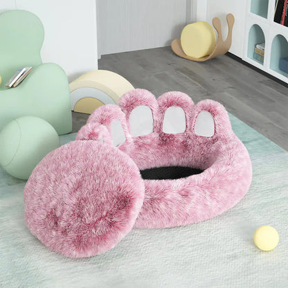Long Plush Cat/Dog Bed