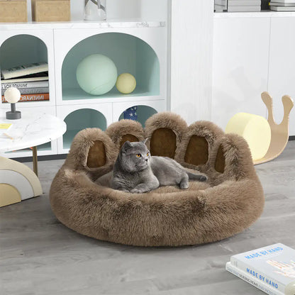 Long Plush Cat/Dog Bed